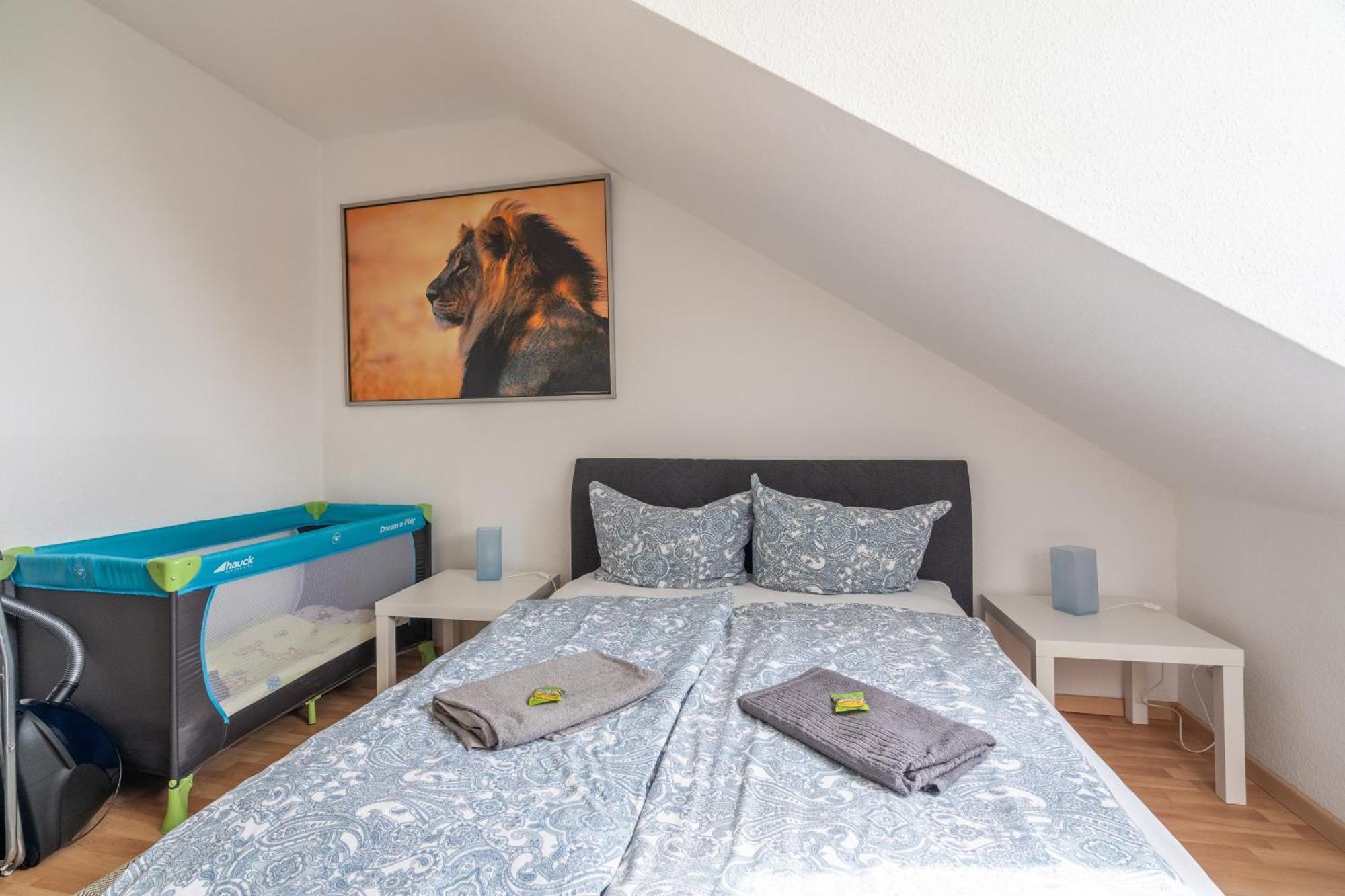 Gemuetliche Dachgeschosswohnung -Waldstrassenviertel Λειψία Εξωτερικό φωτογραφία